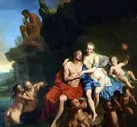 Acis und Galatea, de Jacob van Schuppen ( c. 1730 )