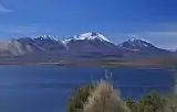 Acotango volcán visto desde Chile