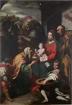 Daniele Crespi, Adoración de los Reyes Magos.