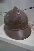 Casco Adrian de la primera guerra mundial del ejército serbio