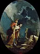 Edad y muerte (c. 1715), de Giovanni Battista Tiepolo, Galería de la Academia de Venecia