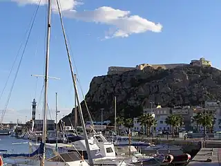 Puerto y Castillo de San Juan de las Águilas