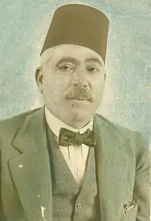Ahmed Pasha (1867-1934), escritor y filólogo egipcio.
