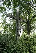 Cruz en el cementerio de Krefeld-Hüls, 1964