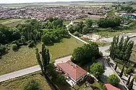 Vista aérea de Alaraz.