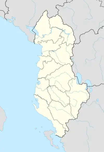 Durrës ubicada en Albania