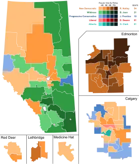 Elecciones provinciales de Alberta de 2015