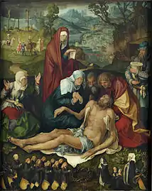 Lamentación por Cristo, 1498, Museo Nacional Germano, Núremberg.