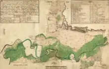 Plano del Soto de Aldovea en 1802.