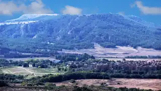 Vista panorámica del cerro del Viso en Alcalá de Henares.