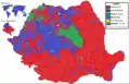 Distribución geográfica de votos por localidad (primera vuelta)