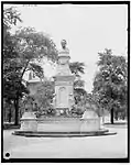 Estatua de Humboldt en el Allegheny West Park, Pittsburgh, Pennsylvania