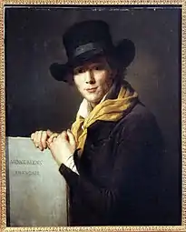 Retrato de Alexandre Lenoir (1796), París, Musée Carnavalet .