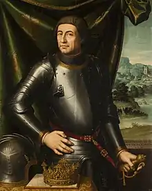 Retrato de Alfonso V de Aragón, de Juan de Juanes (1557).