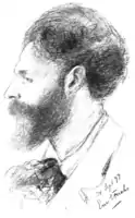 Retrato del escultor polaco Alfred Nossig (1899).