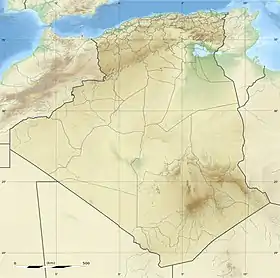 Chott El Hodna ubicada en Argelia