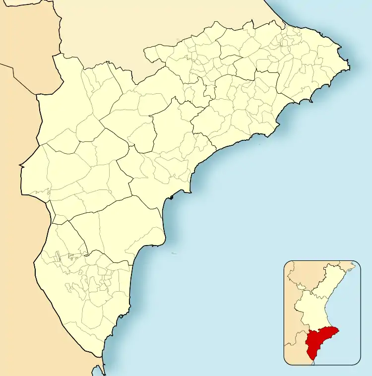 Daya Nueva ubicada en Provincia de Alicante