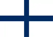 Bandera de San Jorge, Bandera provisional de la Marina Mercante de Finlandia durante la Guerra de Crimea (1853–1856)