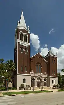 Iglesia católica Todos los Santos en el Houston Heights