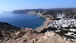 Panorama de Agua Amarga.