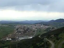 Vista de la localidad