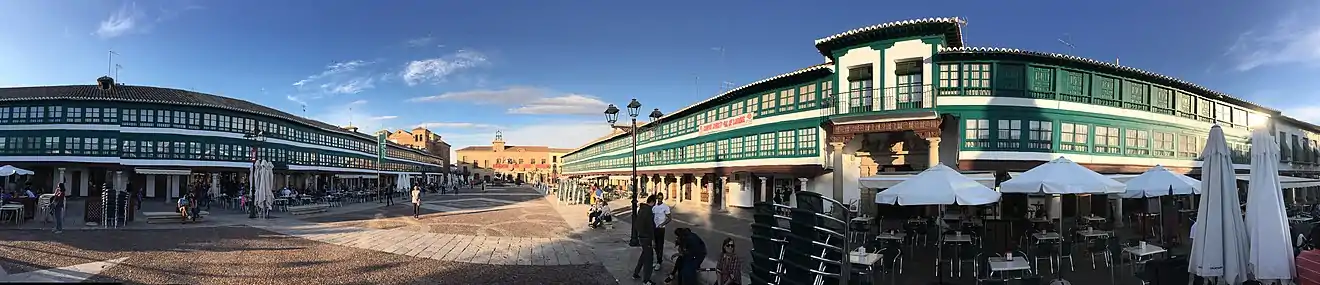 Panorámica de la Plaza Mayor.