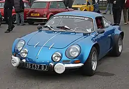 Alpine Renault A110 1600 Berlinette 1969-1977.