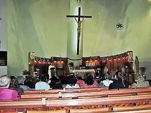 Iglesia de Santa Mónica en Colonia del Valle (México).