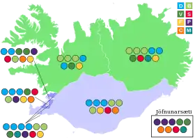 Elecciones parlamentarias de Islandia de 2021