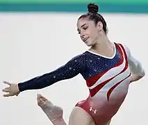 Aly Raisman en 2016.