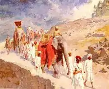 A Maratha hunting party