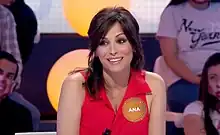 Ana Álvarez en Pasapalabra. 2021