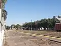 Andén de la Estación hacia el sur de la misma