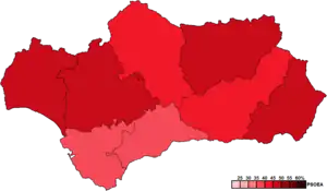 Elecciones al Parlamento de Andalucía de 1996