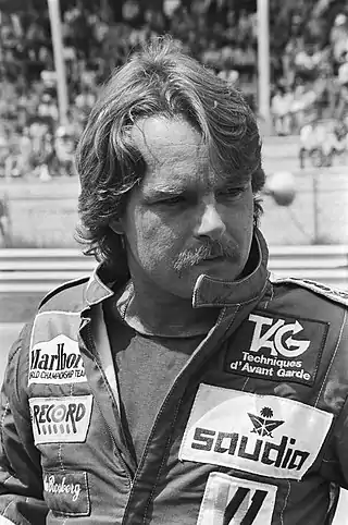 Keke Rosberg, campeón de pilotos en la temporada 1982