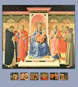 Pala di Annalena, Fra Angelico, 1430.