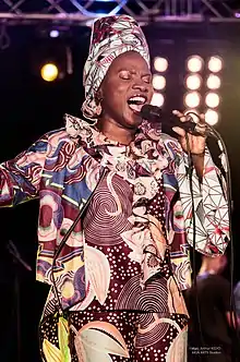 Angélique Kidjo, cantante beninesa