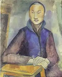 Hombre joven chino, 1919, Hamburger Kunsthalle