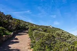 Antiguo faro en Cape Point.