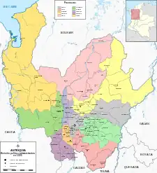 Santa Rosa como capital del Nordeste en 1905, en ese momento la capital del Norte pasa a ser Yarumal