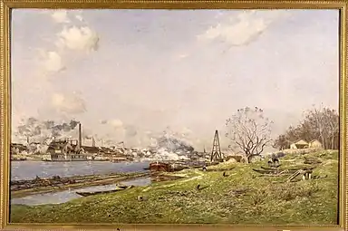 La Seine à Conflans-Charenton - Musée Carnavalet