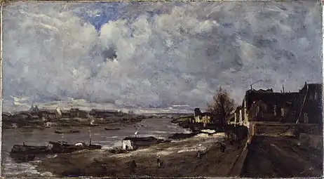 Le Quai de Bercy - Musée Carnavalet.