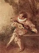 Watteau, La serenata