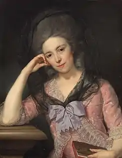 Elisabeth Hervey, 1778-1779óleo sobre tela, 76 × 59 cm, Museo de Historia del Arte de Viena