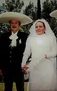 Flor Silvestre y Antonio Aguilar, circa 1990