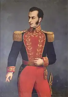 Antonio José de Sucre (anónimo, s. XIX), en la Sala de visitas.
