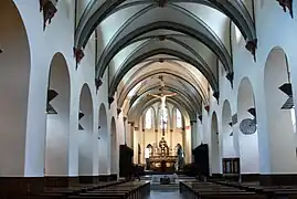 Duomo de Aosta, interior.