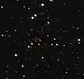 Cúmulo de galaxia PSZ2 G138.61-10.84, el cual es enorme y se encuentra a 6 billones de años luz de distancia.