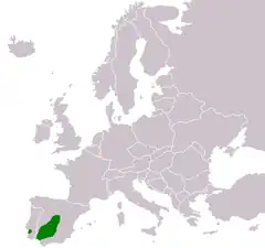 Área de distribución mundialMullarney, K. (2003). Guía de campo de las aves de España y de Europa. Svensson, L.; Zetterström, D. y Grant, P. J. Editorial Omega. ISBN 84-282-1218-X.  |fechaacceso= requiere