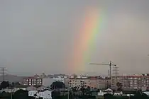 Vista del barrio desde Tavernes Blanques